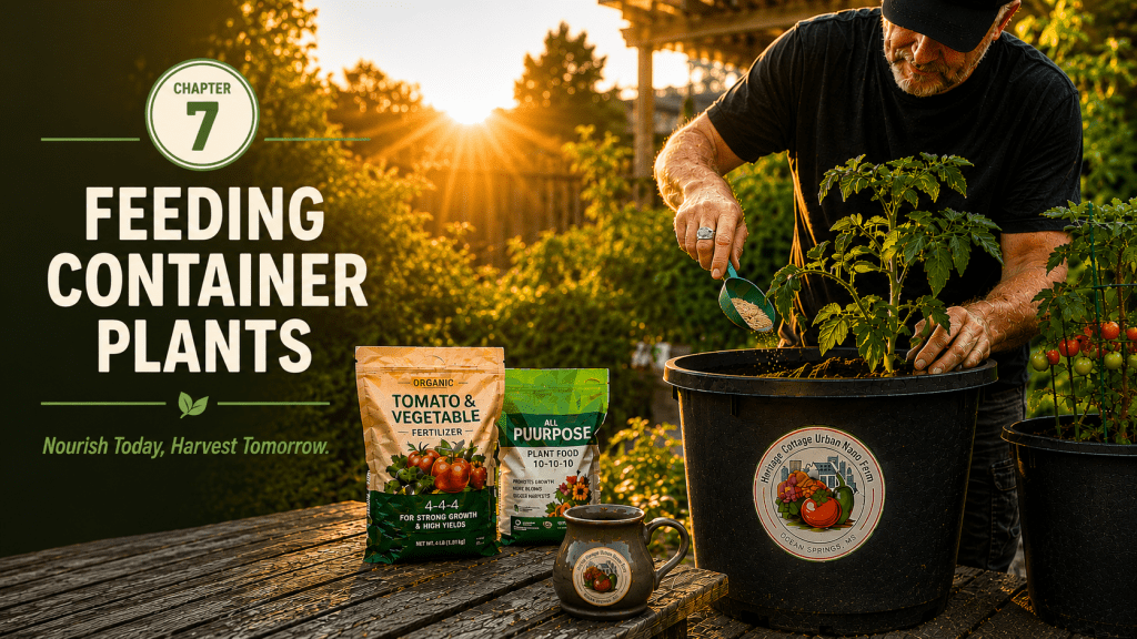 Feeding Container Plants